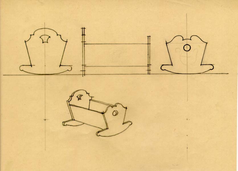 Boceto de cuna - José Borobio