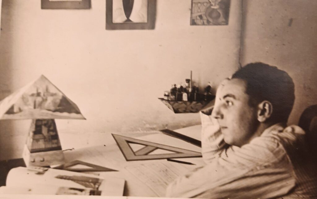 José Borobio, estudiante