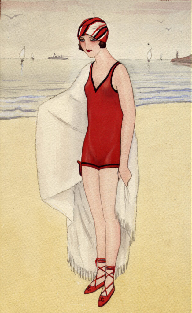 Mujer en bañador - José Borobio